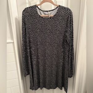Polka Dot Shift Dress